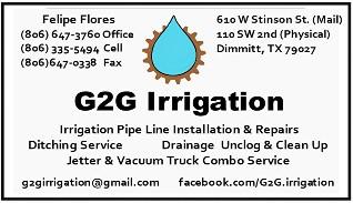 G2G Irrigation and Ditching